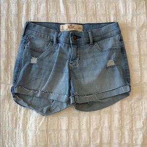 Hollister jean shorts